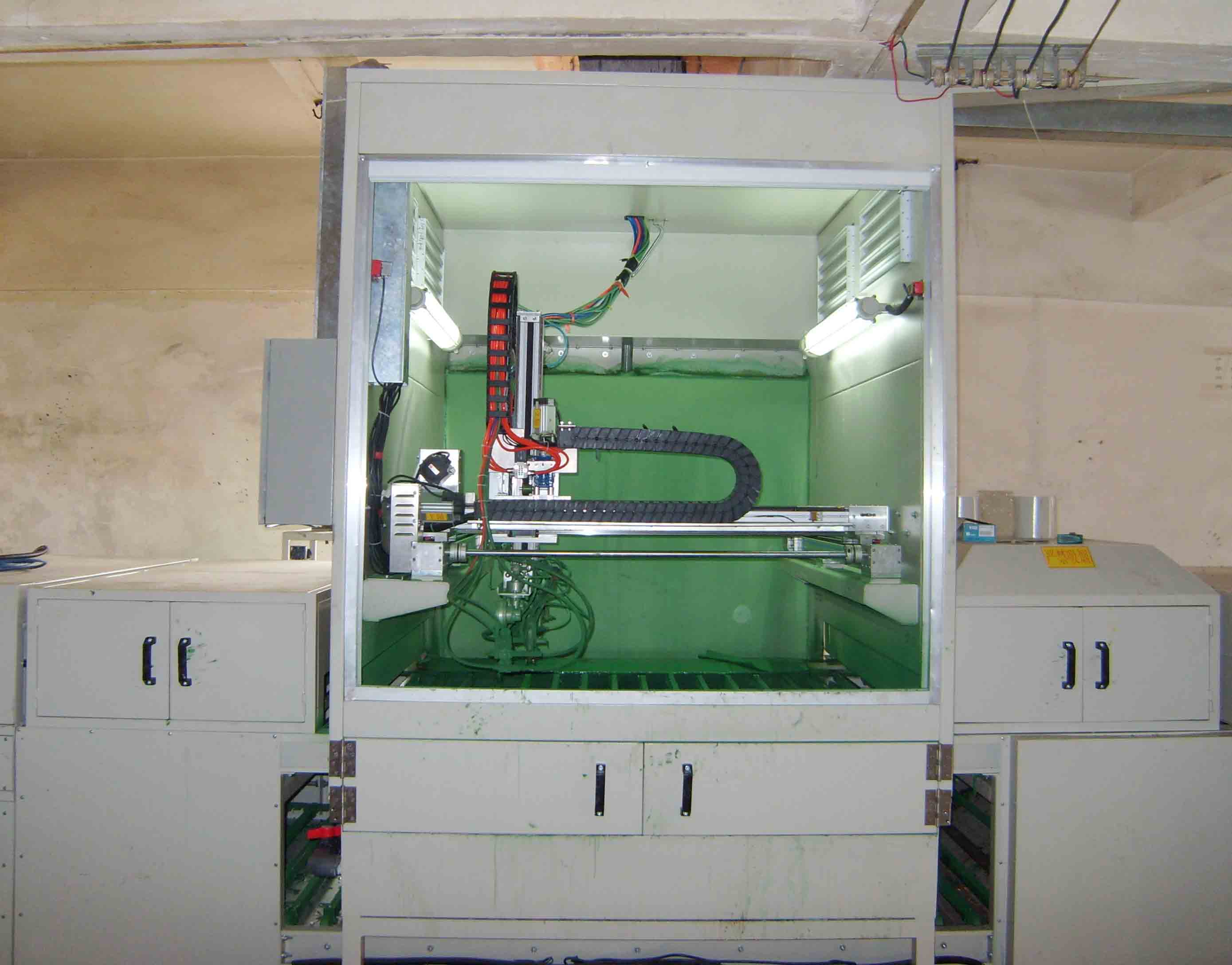 磁材自動(dòng)噴涂線