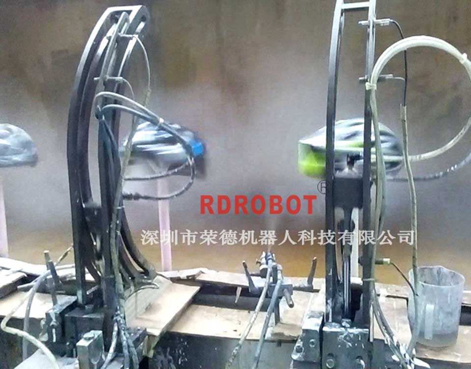 安全帽、頭盔自動噴涂設(shè)備