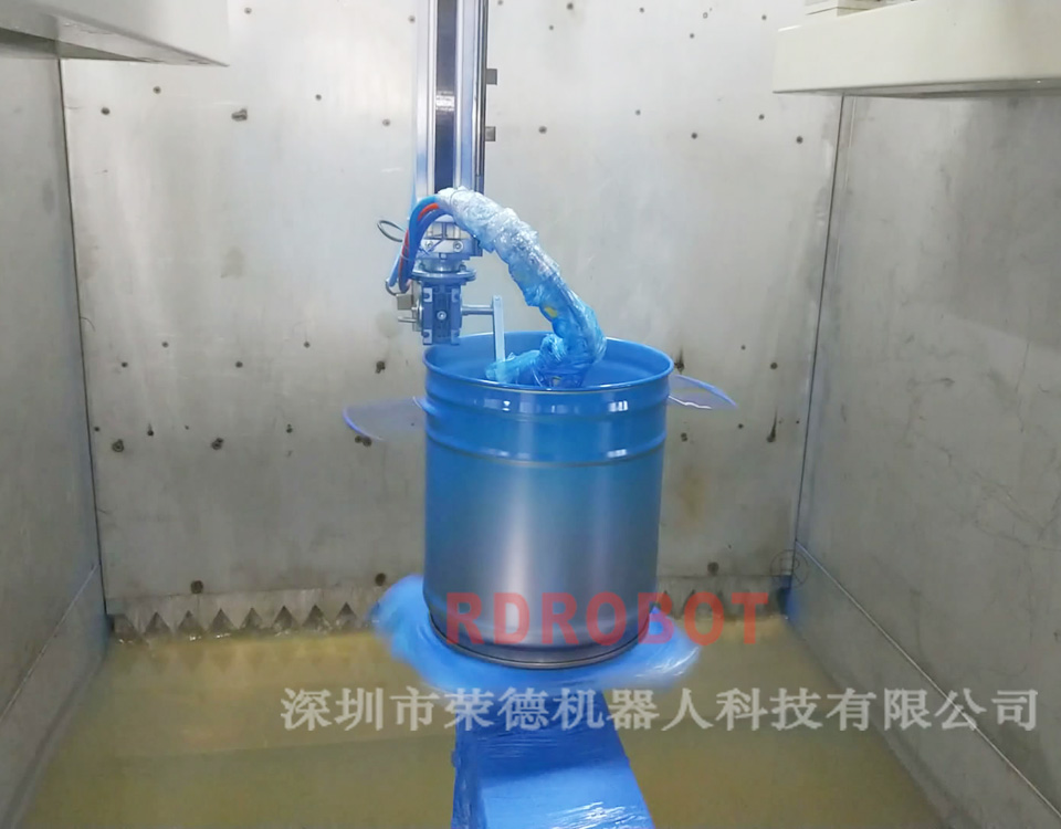 鐵桶自動往復(fù)噴漆機(jī)