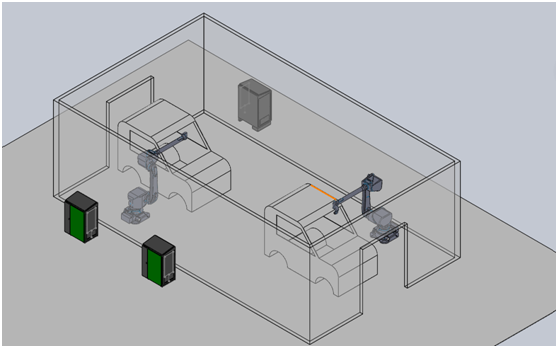 電動車外殼機器人噴涂生產(chǎn)線工藝